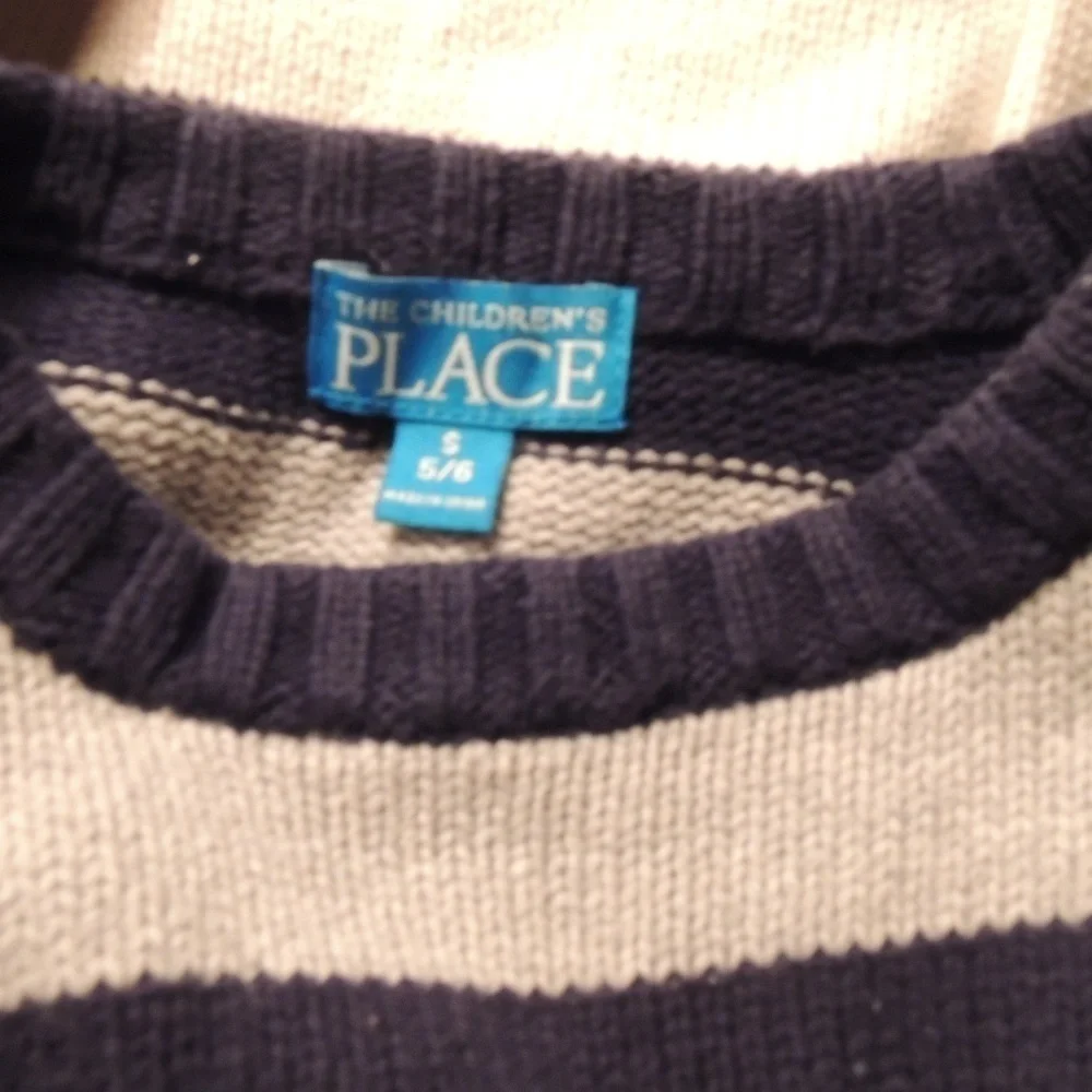 The Children Place striped sweater 5/6